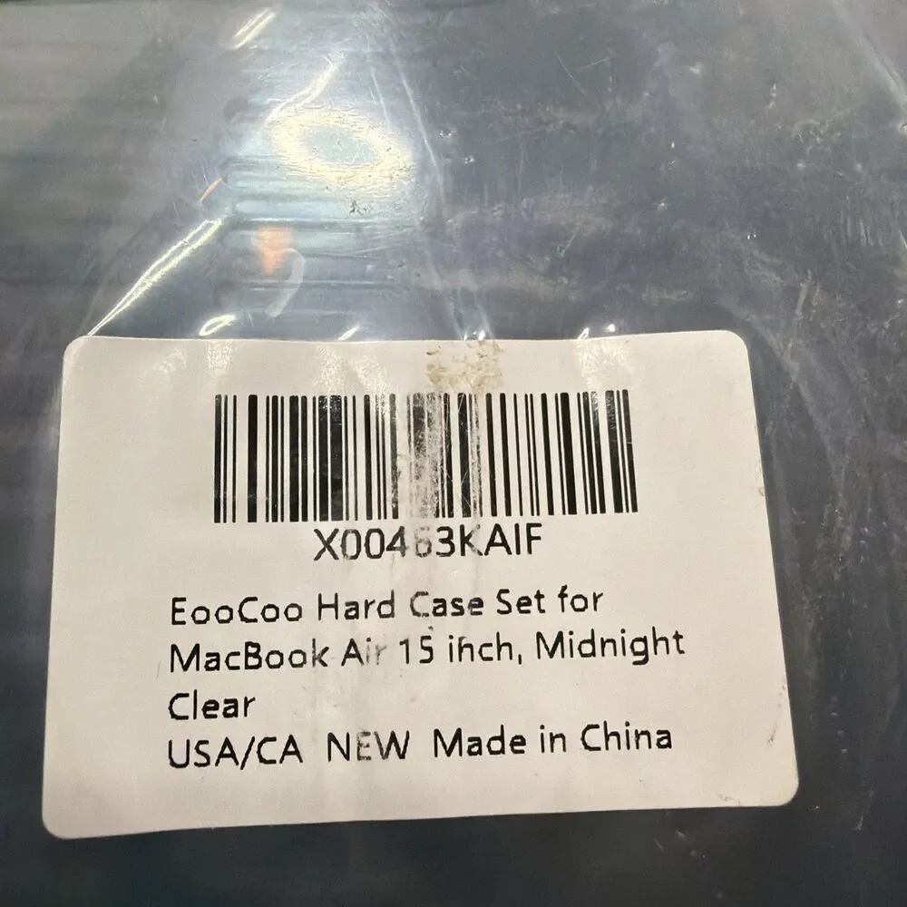 Case for MacBook Air 15 inch M5 M4 M3 M2 2026-2023 | Anti Crack, Midnight Blue